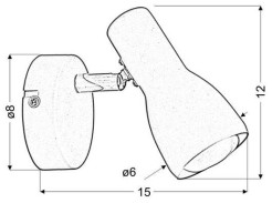 Kinkiet Candellux 91-50571