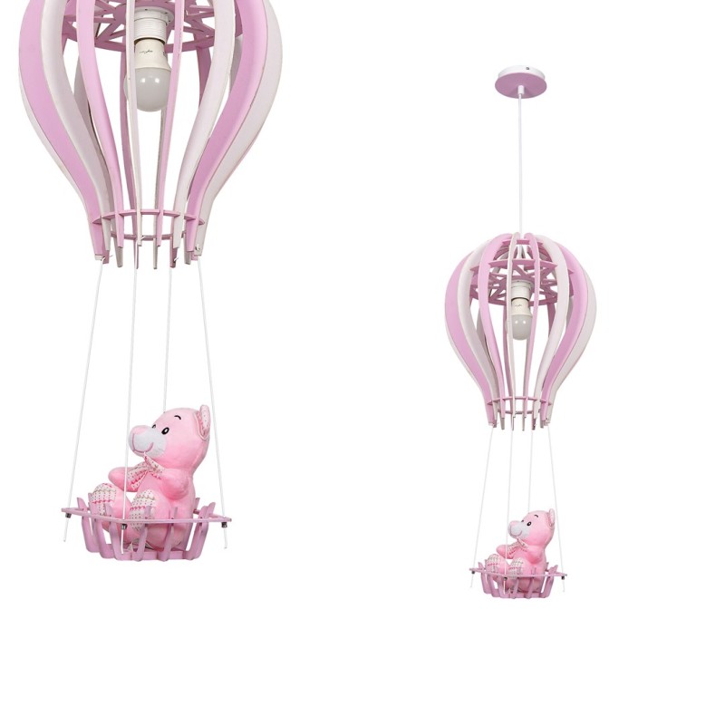 Lampa wisząca BALONIK PINK 1xE27 60W MLP6426