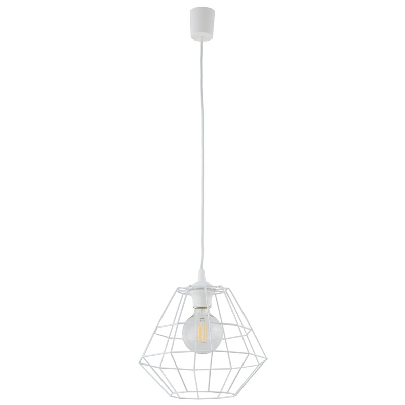 DIAMOND WHITE LAMPA WISZĄCA 1 PŁ D 847