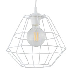 DIAMOND WHITE LAMPA WISZĄCA 1 PŁ D  847