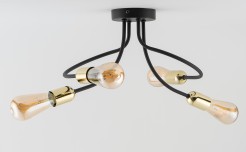 ANIA GOLD LAMPA SUFITOWA 4 PŁ 4554