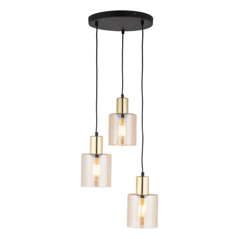 SIERRA GOLD AMBER LAMPA WISZĄCA 3 6667