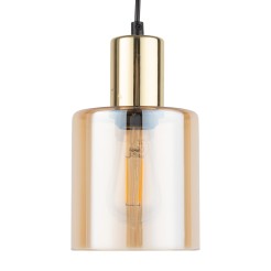 SIERRA GOLD AMBER LAMPA WISZĄCA 1 PŁ 6665
