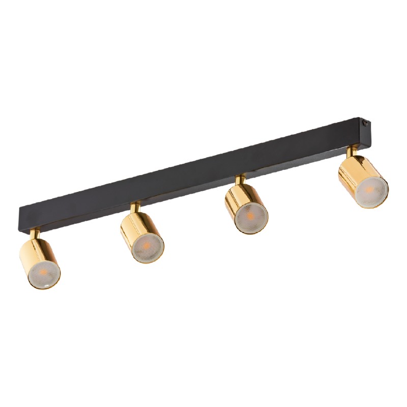 HURON GOLD LAMPA SUFITOWA  4 PŁ 4521