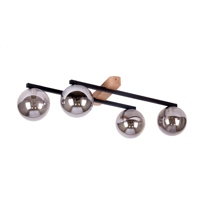 BOIS BLACK LAMPA SUFITOWA 4 5712