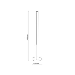 TEO LED LAMPA PODŁOGOWA 1410