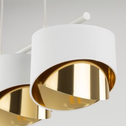 GRANT WHITE LAMPA WISZĄCA 3 4821
