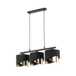 GRANT BLACK LAMPA WISZĄCA 3 4824