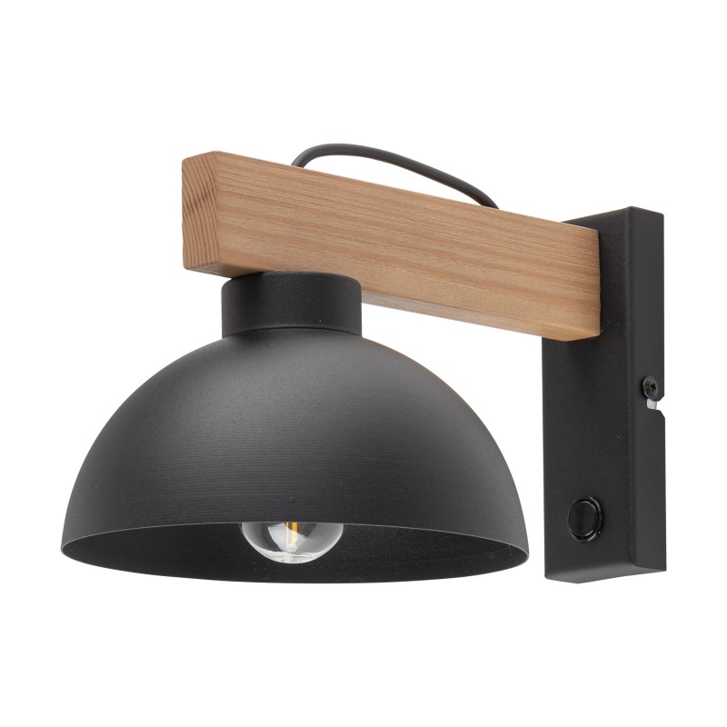 OSLO BLACK KINKIET 1 4961