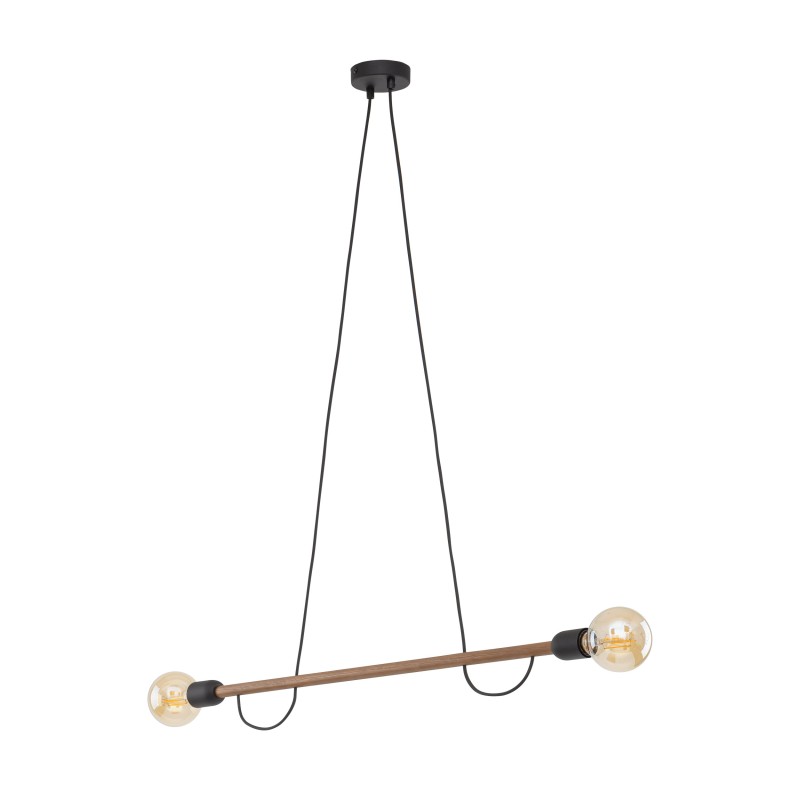HELIX WOOD ORZECH LAMPA WISZACA 2 4948