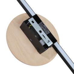 JAVA II BLACK WOOD KINKIET 1  1441