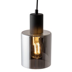 SIERRA BLACK LAMPA WISZĄCA 1 PŁ 6653