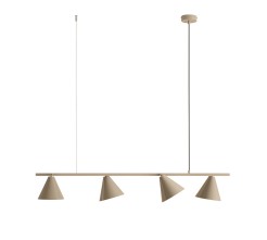 LAMPA WISZĄCA FORM 4 BEIGE 1108L17