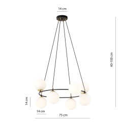 AZURA 8 BL OPAL 1295/8