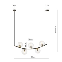 RITZ 5 BL TRANSPARENT 1296/5