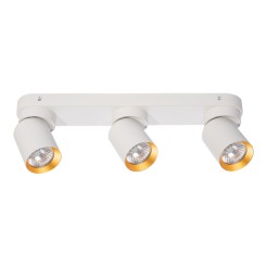 Lampa Sufitowa Andy 3xGU10 Biały + Złoty ML9936