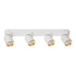 Lampa Sufitowa Andy 4xGU10 Biały + Złoty ML9938