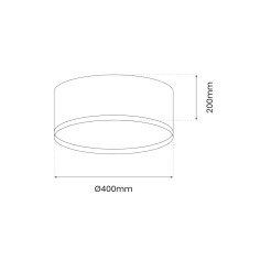 Plafoniera RONDO GREEN 18W LED ML7071