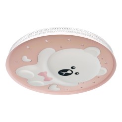 Plafoniera BEAR PINK 34W LED Ø490 mm ML0247