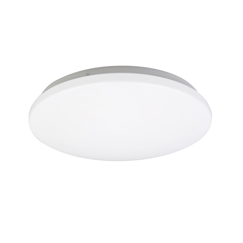 LINDA LAMPA SUFITOWA PLAFON 21CM 12W LED 4000K KLOSZ BIAŁY 12-28815