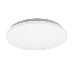 LINDA LAMPA SUFITOWA PLAFON 25CM 18W LED 4000K KLOSZ BIAŁY 12-28822