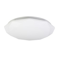 BALDO LAMPA SUFITOWA PLAFON 33,5CM 24W LED 4000K KLOSZ BIAŁY 13-28860