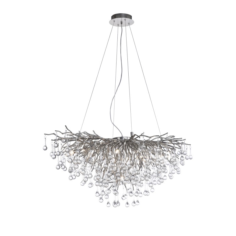 2192-55 Chandelier ICICLE steel