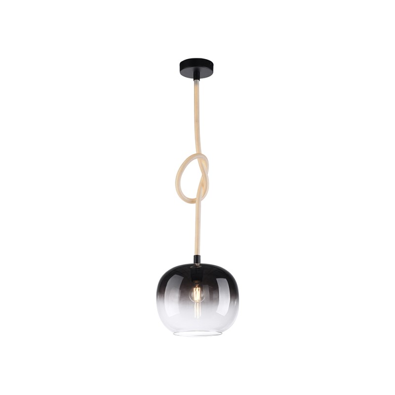 2410-18 LUMA pendant light, black