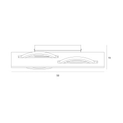 Conato WL-23848-30W-BK-GD