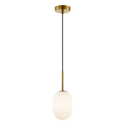 Lampa wisząca ALIAS GOLD 1xE14 fi 120 ML0317