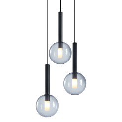 Lampa wisząca NIKO BLACK 3xG9 ML0333