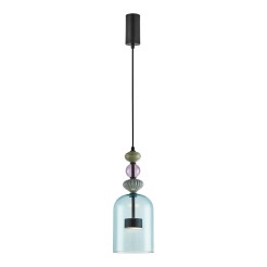 Lampa wisząca ARTE 12W LED śr. 16cm czarna ML0358