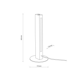 TEO LED ORZECH LAMPKA NOCNA 1411
