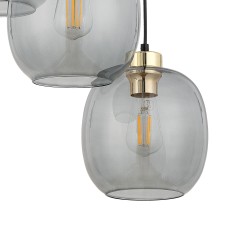 OMEGA LAMPA WISZĄCA 3 PŁ KOŁO 4573