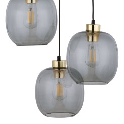 OMEGA LAMPA WISZĄCA 3 PŁ KOŁO 4573