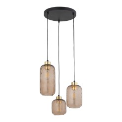 PESCARA LAMPA WISZĄCA 3 KOŁO 4576