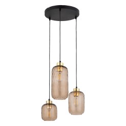 PESCARA LAMPA WISZĄCA 3 KOŁO 4576
