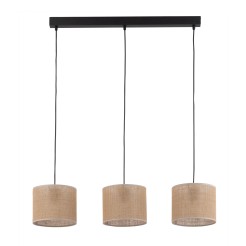 JUTA LAMPA WISZĄCA 3 LISTWA 4597