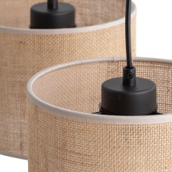 JUTA LAMPA WISZĄCA 3 LISTWA 4597