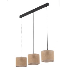 JUTA LAMPA WISZĄCA 3 LISTWA 4597