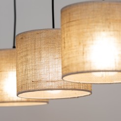 JUTA LAMPA WISZĄCA 3 LISTWA 4597