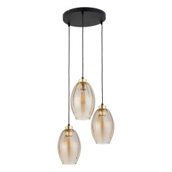 SEBO LAMPA WISZĄCA 3XE27KOŁO 4634