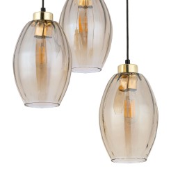 SEBO LAMPA WISZĄCA 3XE27KOŁO 4634