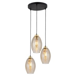 SEBO LAMPA WISZĄCA 3XE27KOŁO 4634