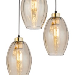 SEBO LAMPA WISZĄCA 3XE27KOŁO 4634