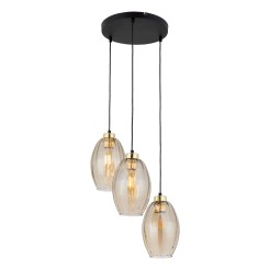 SEBO LAMPA WISZĄCA 3XE27KOŁO 4634