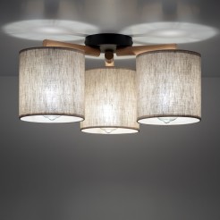 DEVA NATURE LAMPA SUFITOWA 3 PŁ 6865