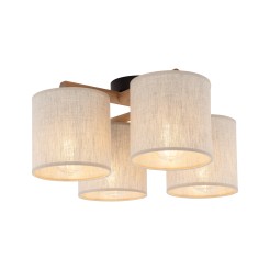 DEVA NATURE LAMPA SUFITOWA 4 PŁ 6866