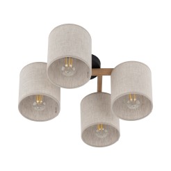 DEVA NATURE LAMPA SUFITOWA 4 PŁ 6866