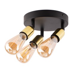 TOP GOLD LAMPA SUFITOWA 3 PŁ E_27 KOŁO 5679